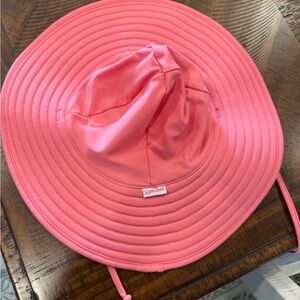 Ruffle Butts Coral Sun Hat